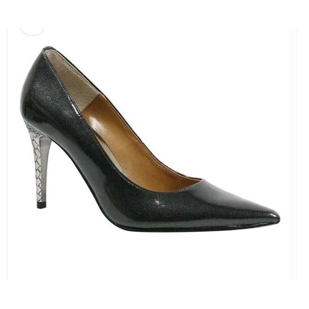 J. Renee Women's Maressa Dress Alegant Pump Pewter Size Casual 9.5
